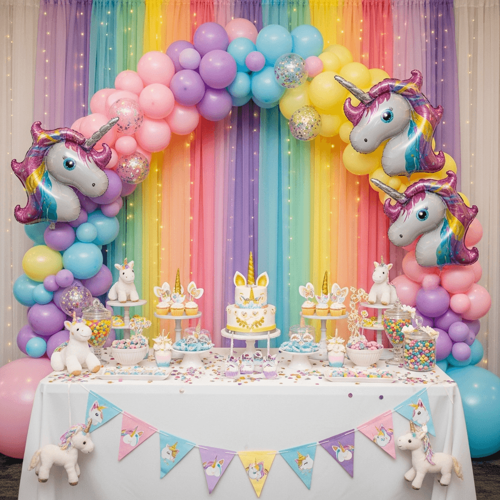Unicorn Theme Birthday